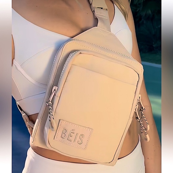 BEIS Handbags - NEW BEIS THE SPORT SLING
IN BEIGE